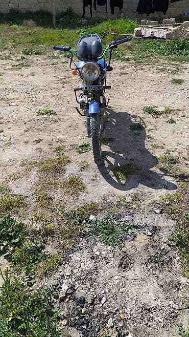 mopedlerin kreditle satisi: Moped/motosiklet – mavi rəngdə, şəhər və qəsəbədaxili sürüşlər üçün — 5