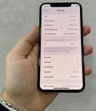 iphone 13 pro max dubai version: IPhone Xs, 256 GB, Qızılı, Zəmanət, Kredit, Simsiz şarj — 2