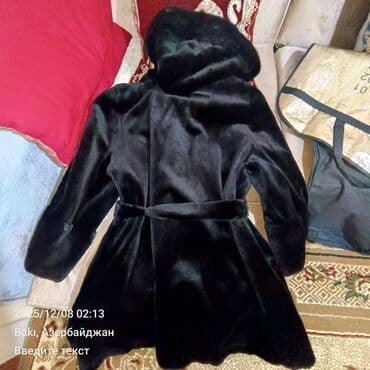 qisa balonka: Palto, M, rəng - Qara — 4