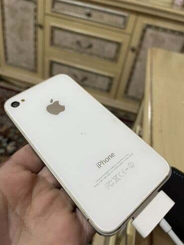 ноутбуки в баку: IPhone 4, Белый, Битый — 3