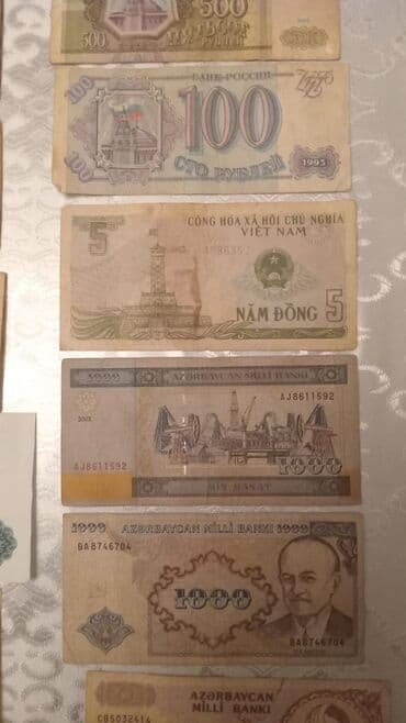 Digər kolleksiyalar: Qədimi pul kolleksiyası – müxtəlif ölkələrdən sikkələr və kağız pullar — 6