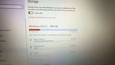 monster notebook: HP noutbuk Ram 8gb Yaddaş 256gb Windows 10 pro Səliqəli işlənib — 2