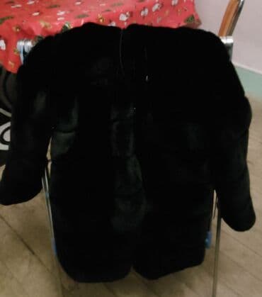 Mini: Kürk, 4XL, rəng - Qara — 1