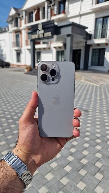 telefonun: IPhone 15 Pro Max, 256 GB, Gümüşü — 1