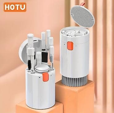 isdenmis soyuducular: Kompakt 20‑hissəli elektronika təmizləmə dəsti - Silindrik, qapaqlı — 5