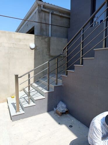 Yeni Pilləkən məhəccəri, Paslanmaz polad, Pulsuz çatdırılma lalafo.az -da Yeni Pilləkən məhəccəri, Paslanmaz polad, Pulsuz çatdırılma