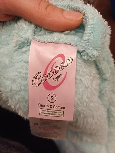 kambinezon: Uşaq xalatı – Cocoon Lyon, ölçü S - Rəng: açıq mavi (mint-aqua ton) - — 2