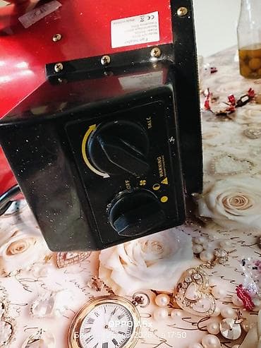 tavan ventilyatoru: Elektrik istilik topu (Fan Heater) - Güc: 3000 W - Gərginlik: 220–240 — 2