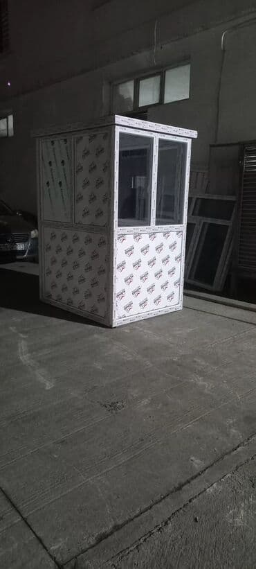 hazır koşk: Mühafize Butkası. Bötüv şüşə. Möhkəm 10 mm şüşə. 150x150 x 225= — 5