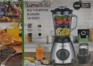 mini itx: LumaBella LB-53023 çoxfunksiyalı blender - Güc: 500W - Tutum: 1.5L — 5