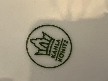 mis qablar: Çay dəsti, rəng - Ağ, Farfor — 8