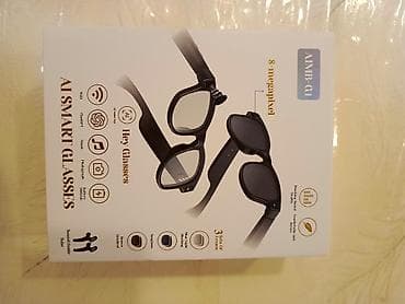 qaqa dəsti: AI Smart Glasses – AMB-G1 ağıllı eynək Xüsusiyyətlər: - 8 MP kamera — 1