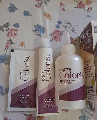 Fındıq qabığı rəngi saç kraskası təzədir.Ünvan Xırdalan. Master — 3