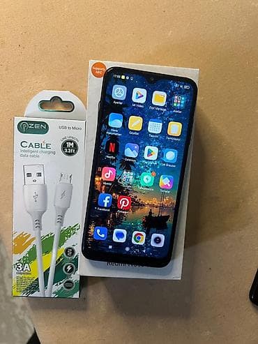 catel telefon: Redmi 8A, 64 GB, rəng - Qara, İki sim kartlı — 3