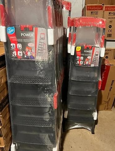 Ручные механические инструменты: Nərdivan “Devecioğlu Power” 4 pilləli, 3+1 🇹🇷Turkiye istehsalı — 1