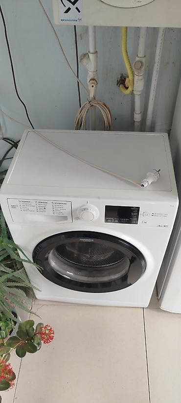 masin maqnitafonu: Paltaryuyan maşın Hotpoint Ariston, 6 kq, Avtomat, Qurutmasız — 1
