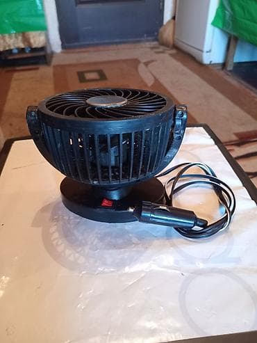 ventilator lustra: Avtomobil üçün mini ventilyator - Qidalanma: 12V avtomobil siqaret — 1