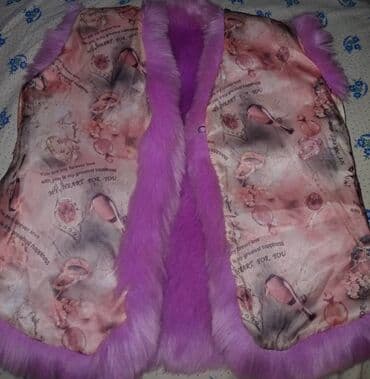 uşaqlar üçün xəz jiletlər: Uşaqçun qolsuz kürk — 3