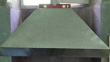 Manqal üstü 112sm×55sm üst çıxış turba 15sm işlənməyib, yenidi