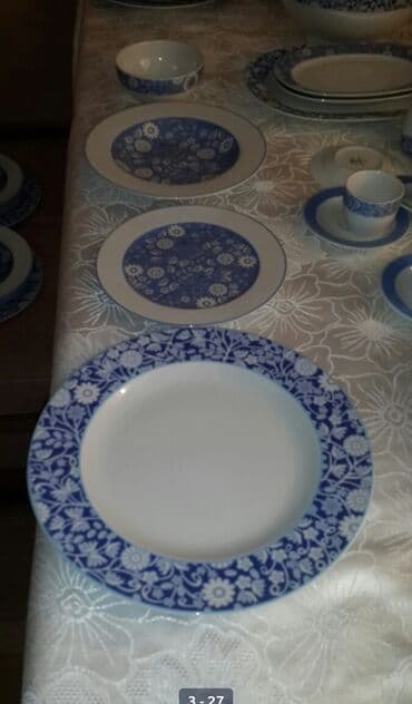 buta qab qacaq goran instagram: Nahar dəsti, rəng - Ağ, Farfor, 12 nəfərlik, Türkiyə — 16