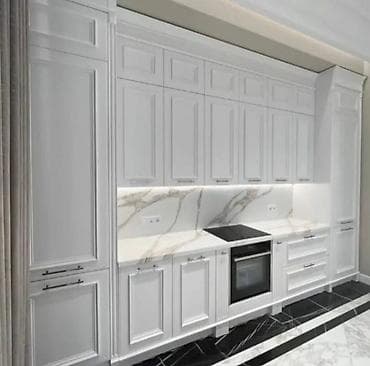 kukna mebel: Sifarişlə mətbəx dəsti, Özü çəkən petlələr, MDF, Kredit yoxdur, Pulsuz çatdırılma, Rayonlara çatdırılma — 10