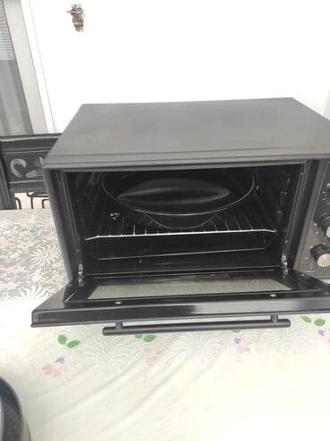 fırın ikinci el: Duxovka Elektrik, rəng - Qara, Ayrıca dayanan, İşlənmiş — 1