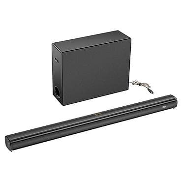 android tv box ucuz: Ev kinoteatrı "Hoco HS1". - 2.1 səs sistemi: soundbar və ayrıca — 4