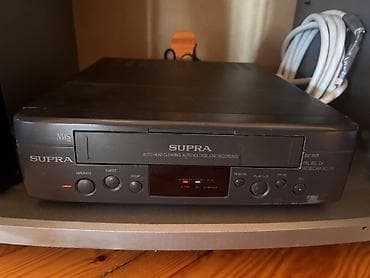hdmi to av: SUPRA SV-95R VHS videomaqnitofon - Format: VHS - Sistemlər: PAL BG — 2
