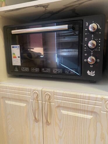 Duxovka Elif, Elektrik, rəng - Qara, Ayrıca dayanan, Yeni