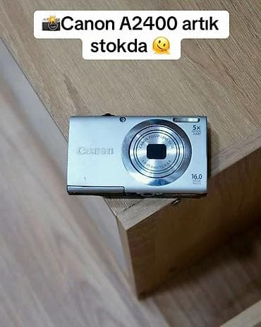 Canon PowerShot A2400 IS fotoaparat Tam komplekt Adabdır, Yeni lalafo.az -da Canon PowerShot A2400 IS fotoaparat Tam komplekt Adabdır, Yeni