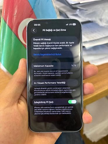 note 15 pro max: IPhone 14, 128 GB, Mavi — 2