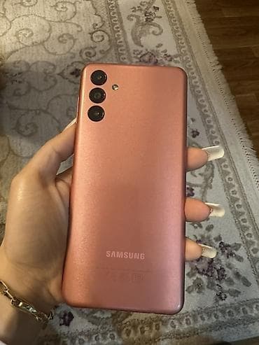 islenmis konbi: Samsung Galaxy A04s, 32 GB, rəng - Çəhrayı, Düyməli, Barmaq izi, Face ID — 1