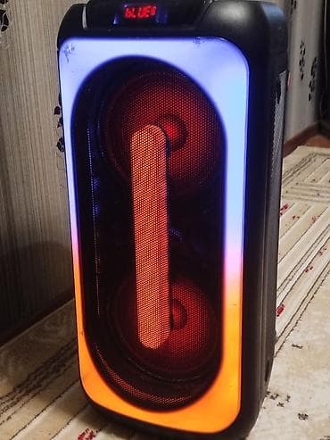 bluetooth: Portativ party akustik sistemi - Güclü səs üçün iki iri dinamikli — 3