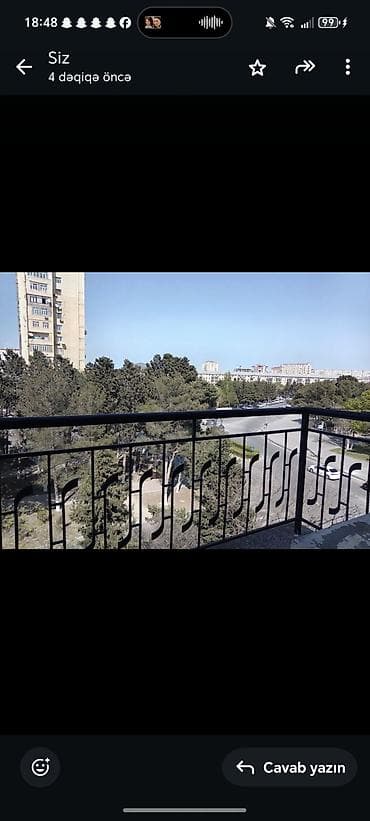 panarama 3.2: 1 otaqlı mənzil – mətbəx və sanitar qovşaqla - İşıqlı mətbəx: pəncərə — 6
