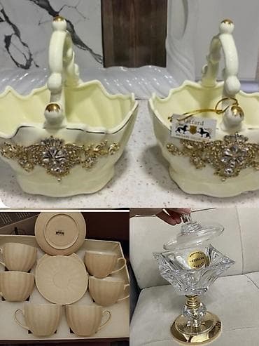 Mətbəx və dekor dəstləri – müxtəlif aksesuarlar - Keramika səbətlər