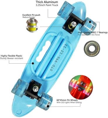 uşaqlar üçün tekerli krosovkalar: Pennyboard, Skateboard Skeytbord, Kaykay, Skeyt və Pennyboardlar🛹 — 5
