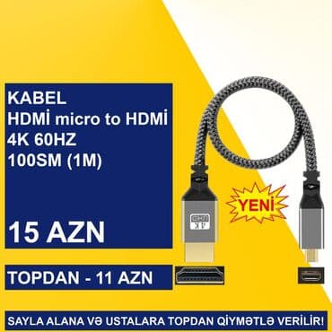 Polo köynəklər: HDMİ Kabellər SAYLA ALANA VƏ USTALARA TOPDAN QİYMƏTLƏ VERİLİR! ⭐Type-C — 7