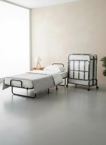 складная кровать трансформер: Раскладушка с матрасом — 1