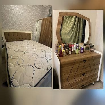 ucuz mebellerin satisi: Taxt ve termo satilir birlikde 280azn. Cox yaxsi veziyyetdedi. Unvan — 1