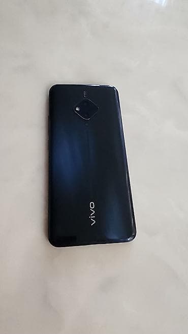 dubay telfonlar: Vivo S5, rəng - Qara, Barmaq izi — 2