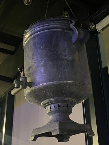 elektrikli çaydan: İşlənmiş Od Samovar, 10-dan çox l — 3