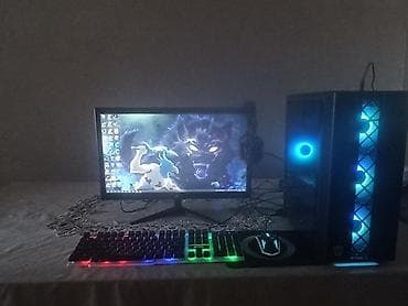 pc barter: Alfa Monitor (yeni-1ay)-75hz Prosessor-İ3-10100f 3.6ghz turbo ilə — 1