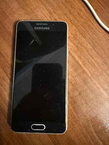 predator helios 300: Samsung Galaxy A3 2016, 16 GB, rəng - Qızılı, Qırıq — 1