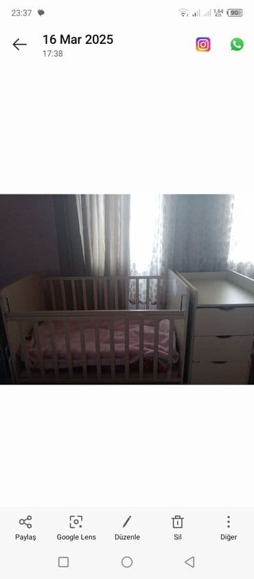 oğlan qız əl şəkilləri: Oğlan və qız üçün, İşlənmiş, Beşik — 1