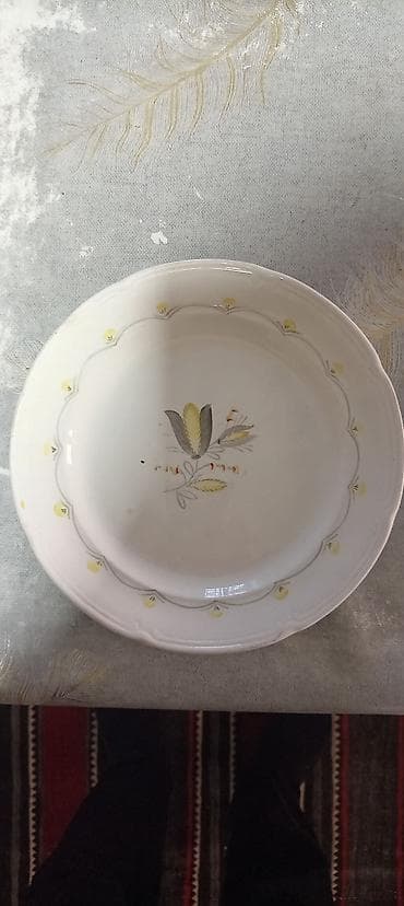 qedimi samavar: Kasalar, 2 ədədli dəst, rəng - Ağ, Farfor, Rusiya — 4