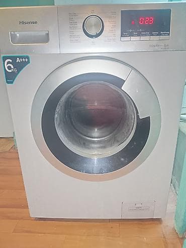 Kondisionerlər: Hisense önyükləməli paltaryuyan maşın - Yük tutumu: 6 kq - Enerji — 2