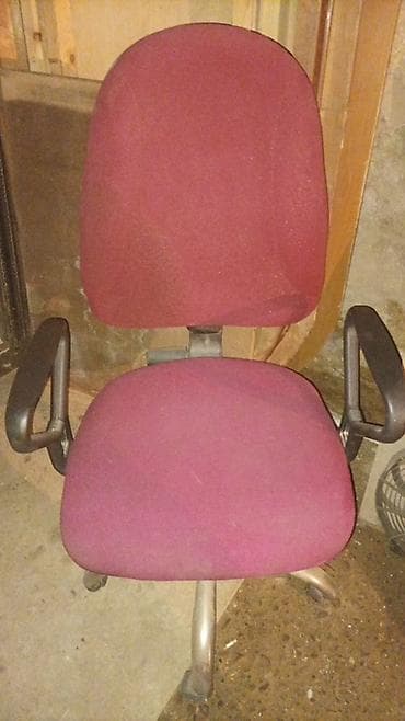 Ofis ləvazimatları: Təkərli, Qolları tənzimlənmir, Parça — 3