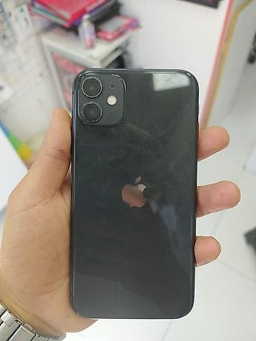 iphone 100: IPhone 11, 64 GB, Qara, Barmaq izi — 6