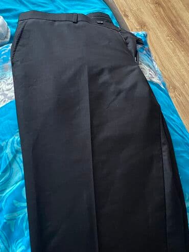 kişi ucun klassik qara kostyum: Bir defe geyinilib.XL olcudu — 7