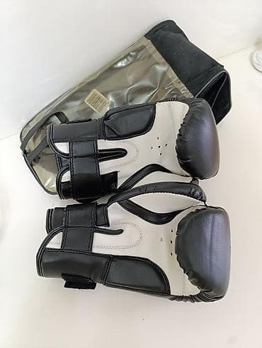 Əlcəklər: Matsa boks əlcəkləri – klassik qara rəng, “Safety is our success” — 3